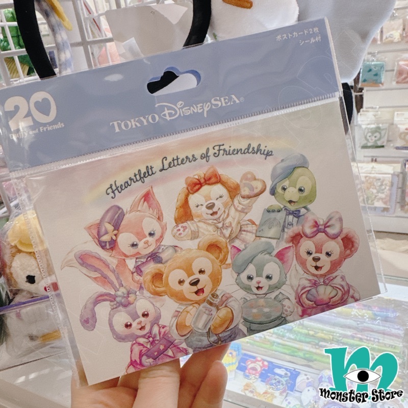 Duffy Shellimay Gelatoni Stellalou Cookieann Olumei Linabell明信片連貼紙