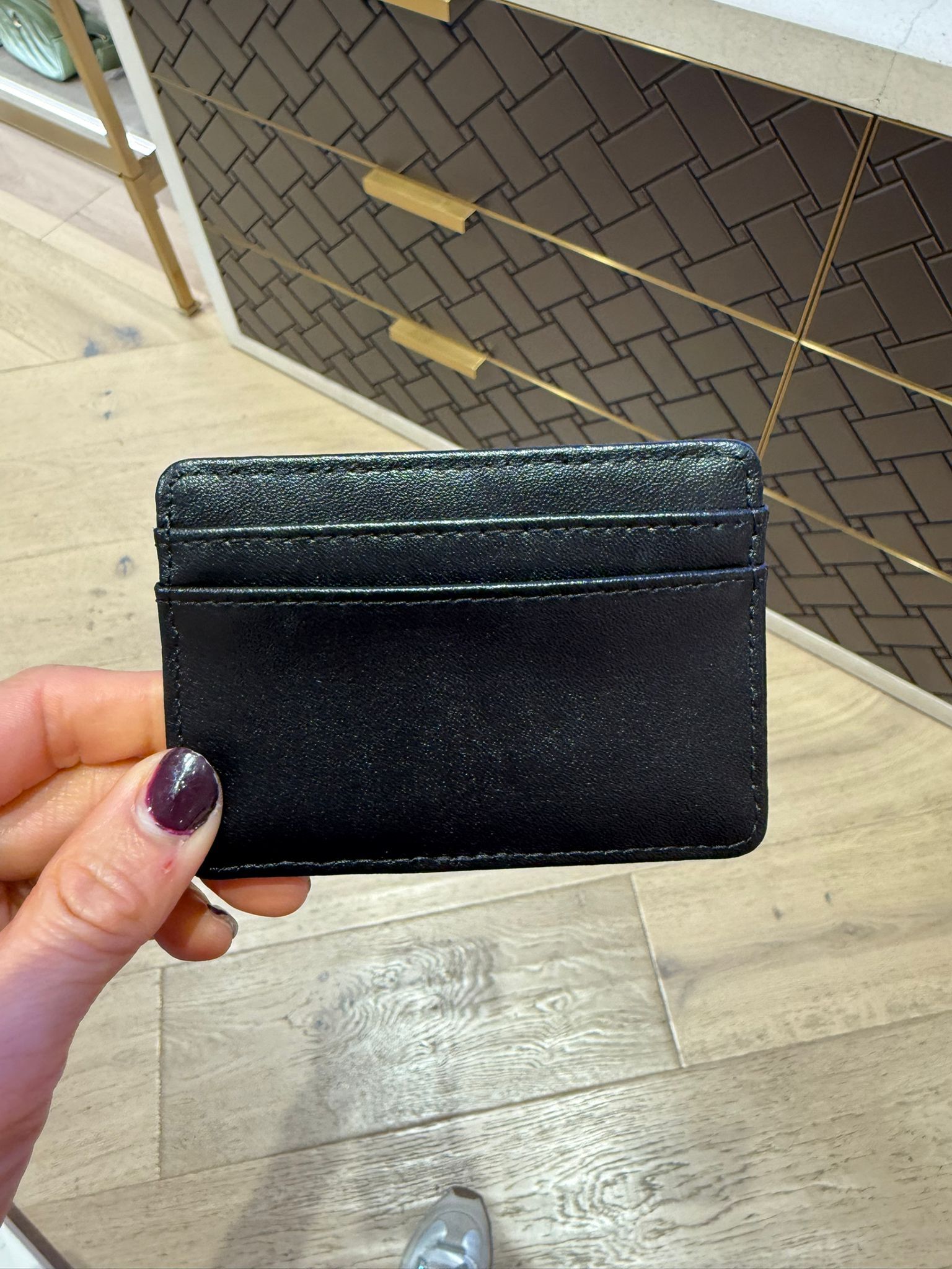 英國代購 (獨立訂單)-Kurt Geiger KINGSLEY CARDHOLDER DP BLACK