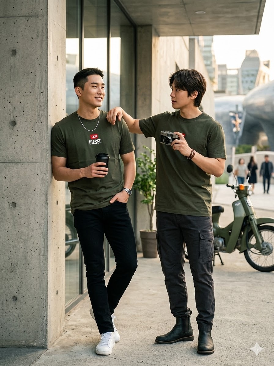【現貨】Diesel LX032402 男裝短袖上衣