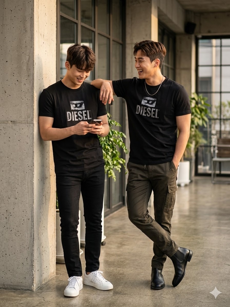【現貨】Diesel LX032403 男裝短袖上衣