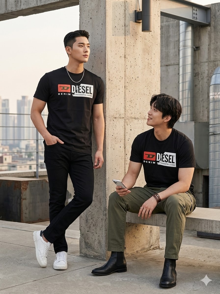 【直播】Diesel LX032405 男裝短袖上衣