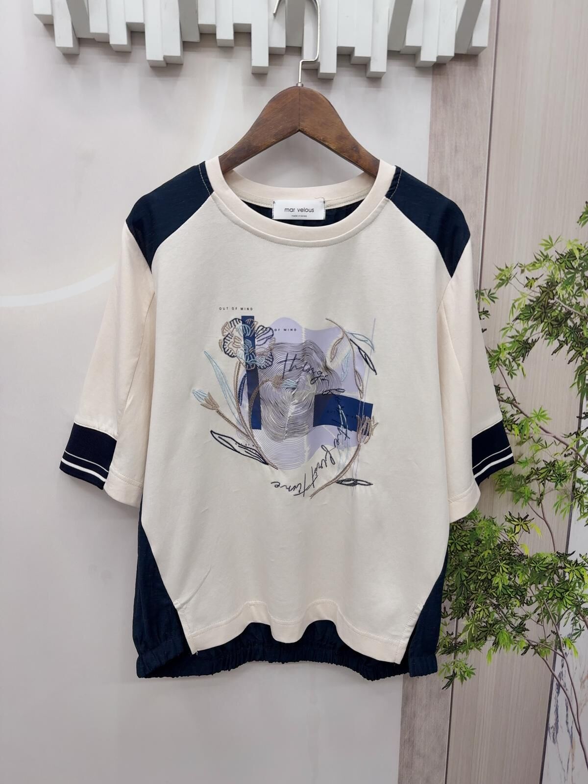 Mar 圖案拼布top~152G