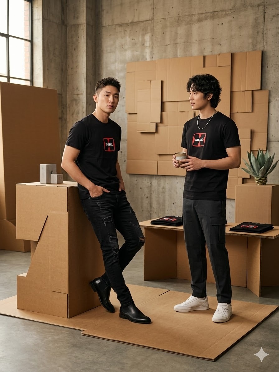 【直播】Diesel LX032406 男裝短袖上衣