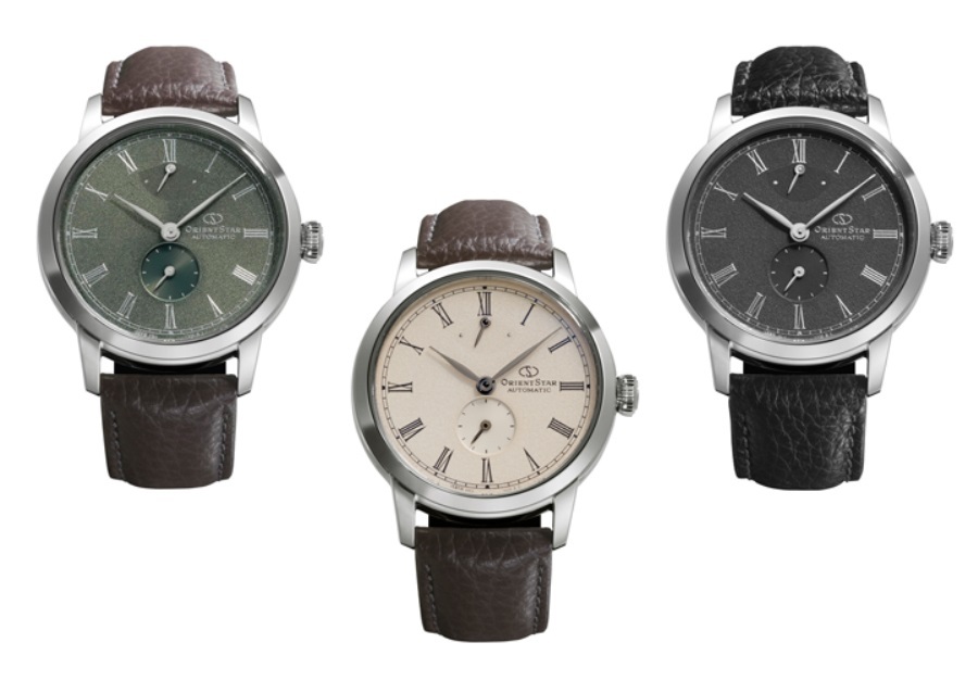 東方星 Orient Star Launches New M45 F7 Small Second Models Offering RK-BS0001E / RE-BS0001E Green ,RK-BS0002S / RE-BS0002S Ivory ,( RE-BS0003N / RK-BS0003N Grey LIMITED 500 pieces ) 東方星推出全新 M45 F7 小秒針 39mm 輕薄錶殼 復古的手錶款式