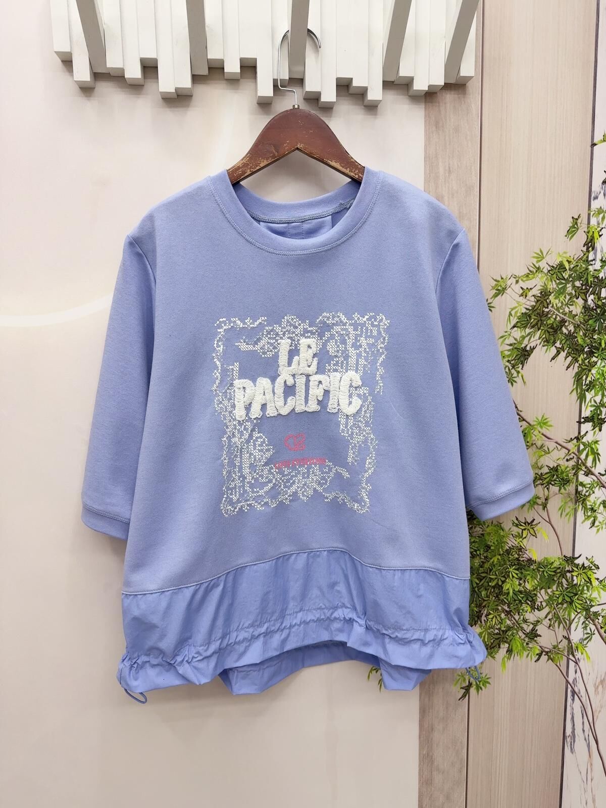 韓國靚料拼布top~152N