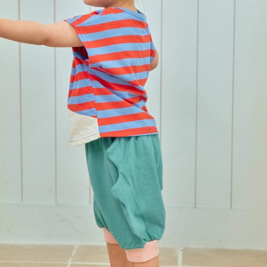 韓國🇰🇷1stblue 恐龍造型六分褲(5-15)