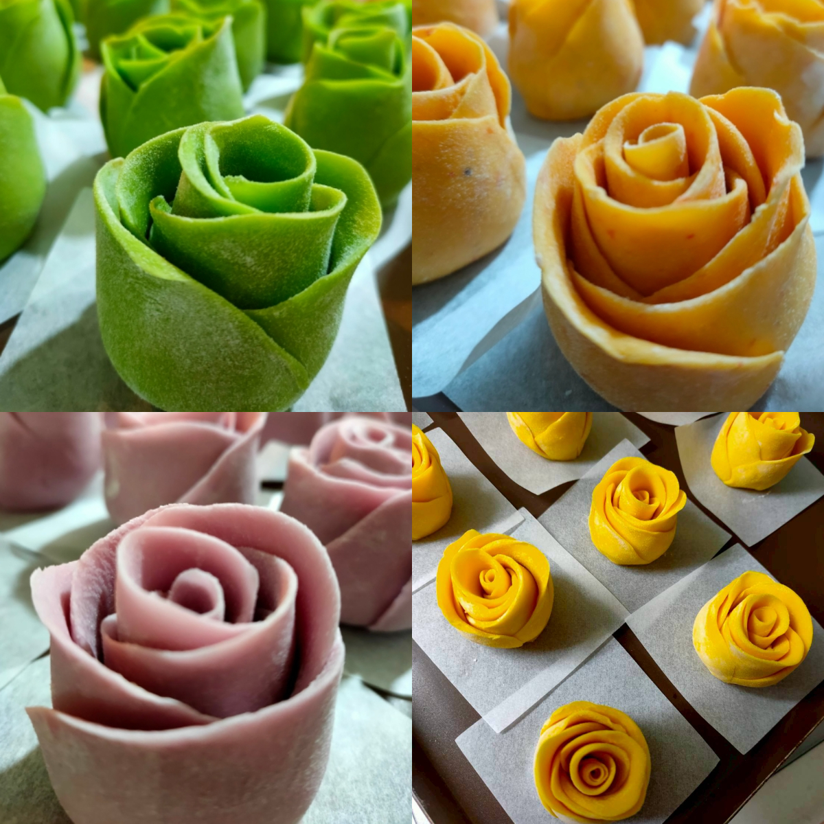 【金牌主廚 魏艷：4色玫瑰花饅頭＆鍋貼 】2026.6.28 (日)實體課程