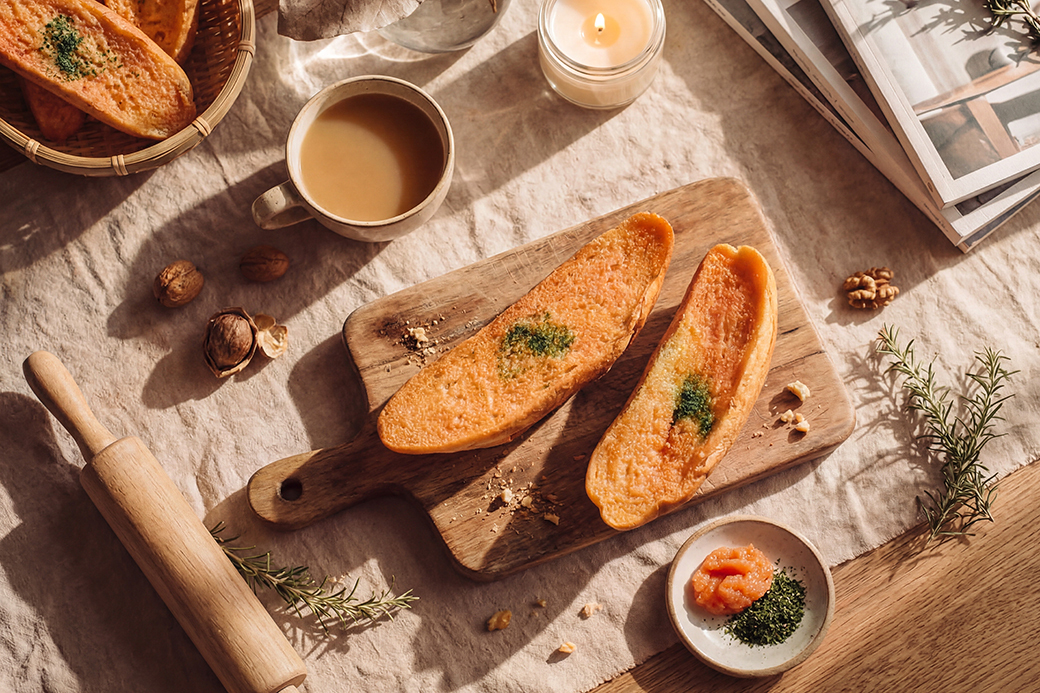 亞森麵包營業配方-明太子麵包 － 陳撫洸老師線上甜點課程