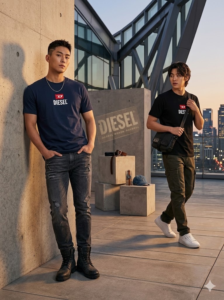 【直播】Diesel LX032408 男裝短袖上衣