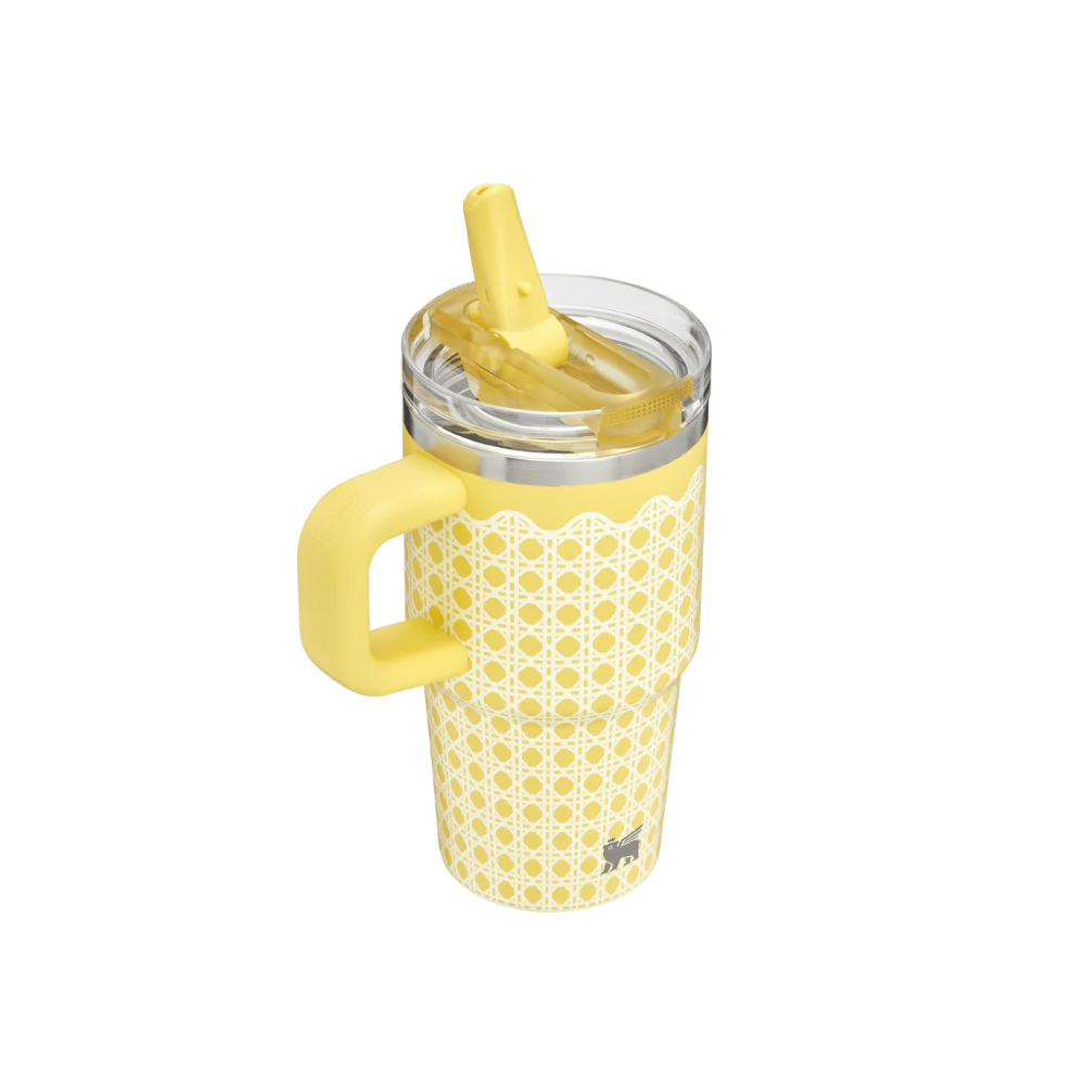 STANLEY 防漏吸管隨手杯 0.59L / 金盞藤編