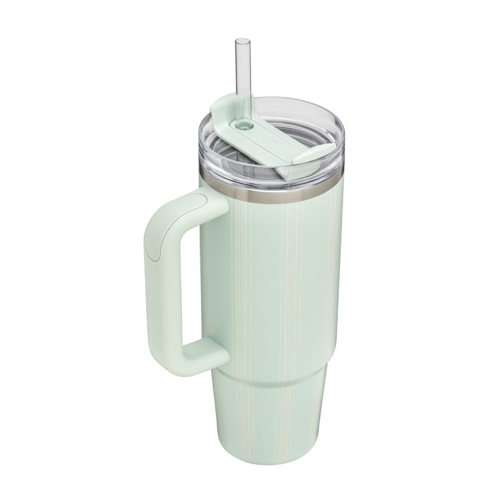 STANLEY 冒險系列 吸管隨手杯2.0 0.88L / 鼠尾草織紋