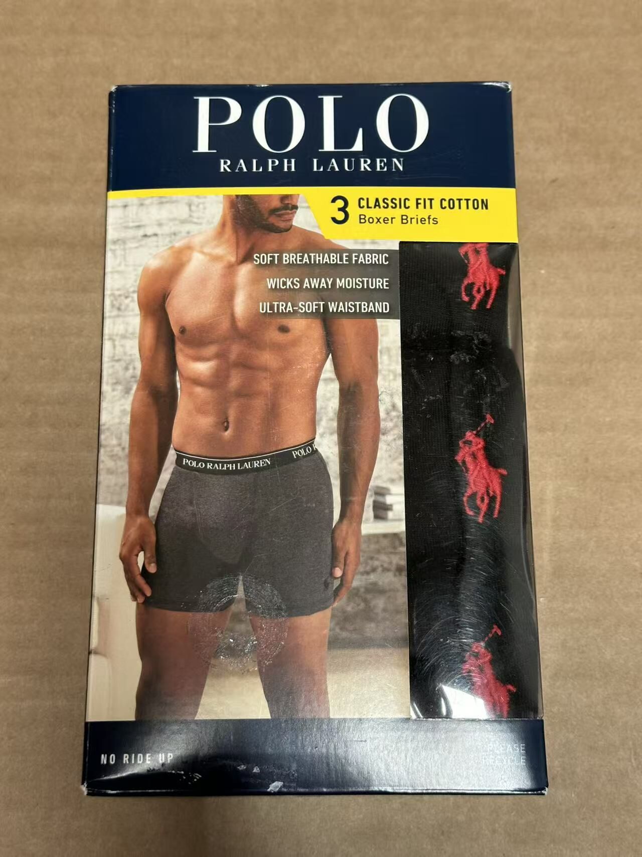 【直播】Polo Ralph Lauren LX032410 男士內褲(3條裝)