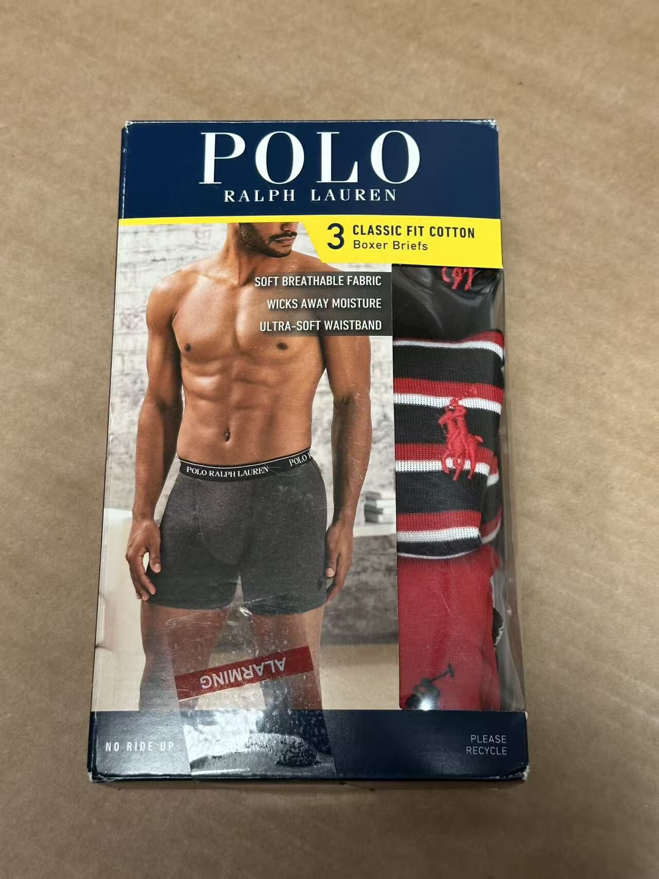 【直播】Polo Ralph Lauren LX032410 男士內褲(3條裝)