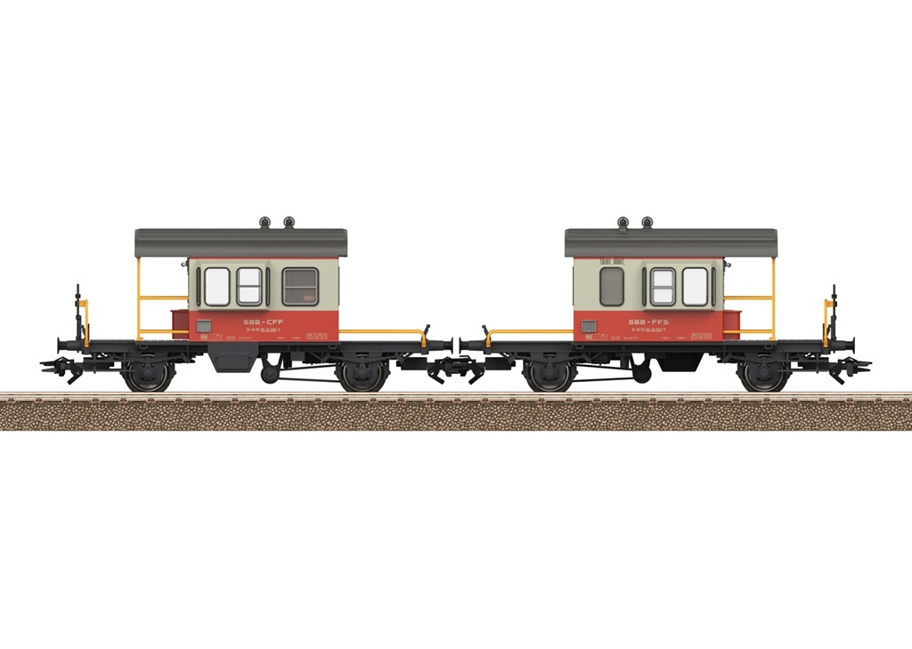 Trix 24650 HO Scale Swiss Express "Sputnik" Coupling Car Set