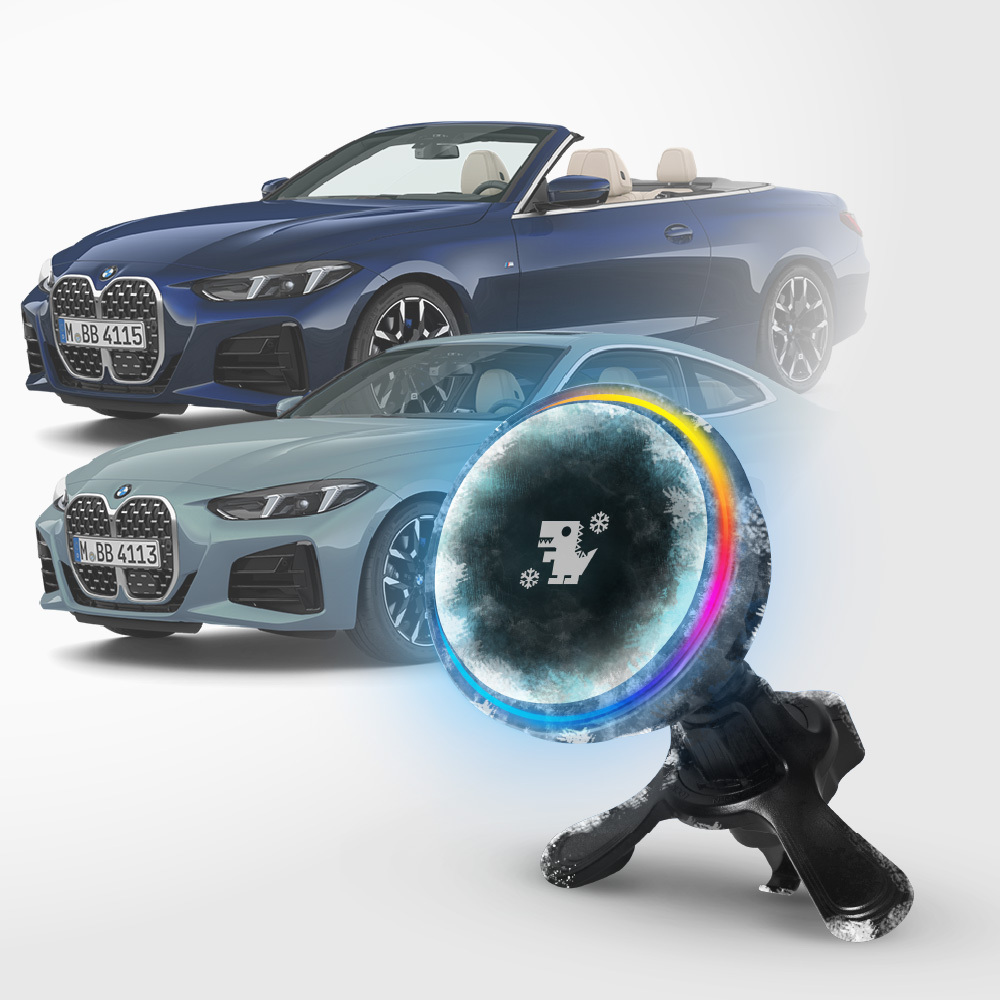 BMW 4系列｜XILLA黑鏡冰核智充手機架