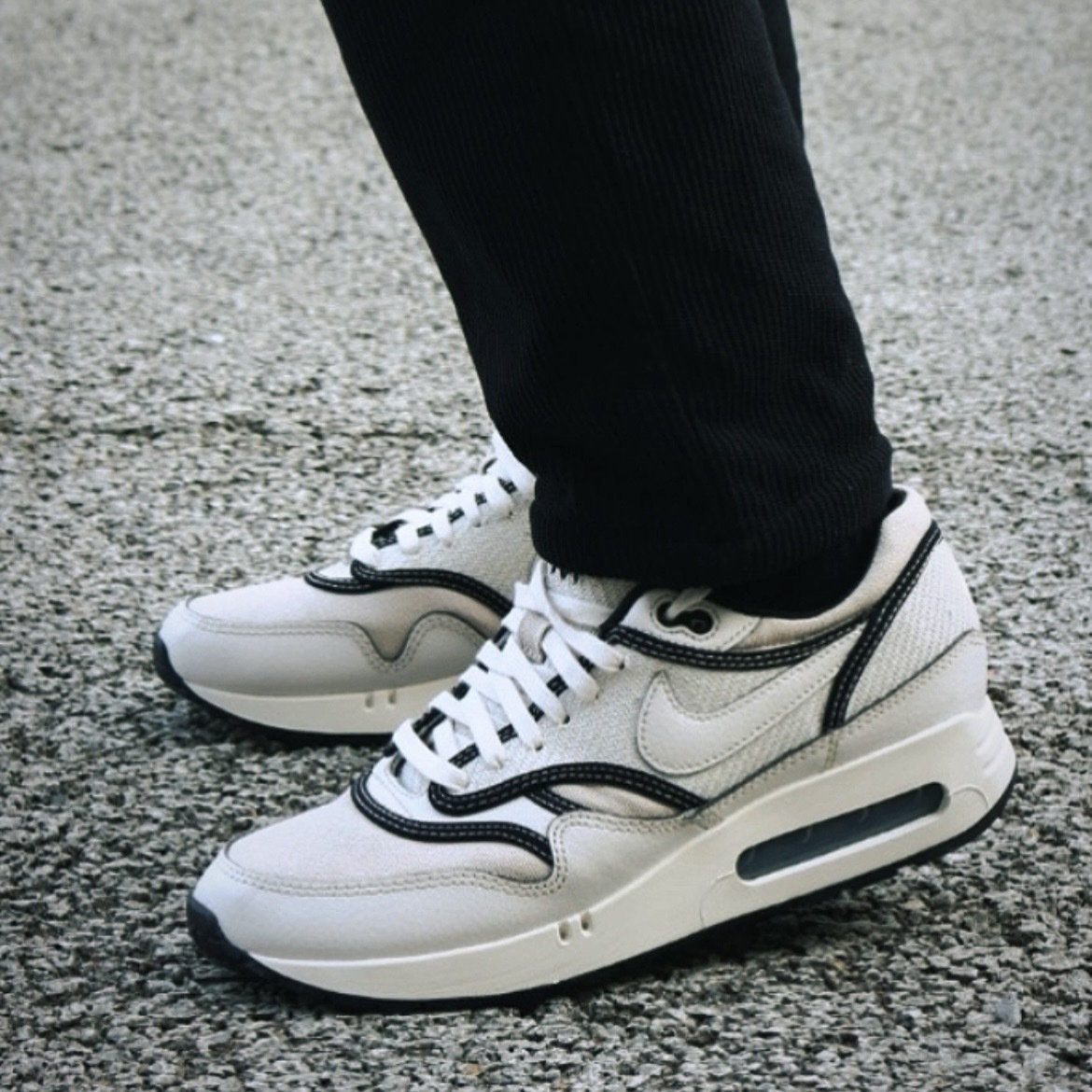 NIKE AIR MAX 1 86 OG 米白 氣墊 休閒鞋 "WORLD MAKE KOREA" 男鞋 FN7652-030