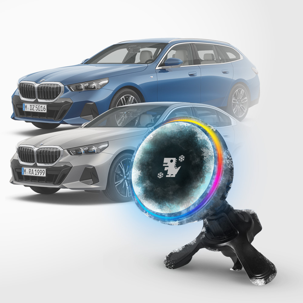 BMW 5系列｜XILLA黑鏡冰核智充手機架