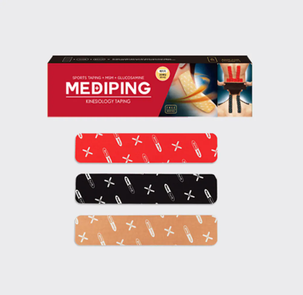 XC126 PowerfulX - Mediping 10秒輕鬆貼布 20ea 長條百搭型 (適用肩頸、腰) EXP:2028-01-18