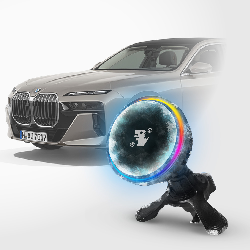 BMW 7系列｜XILLA黑鏡冰核智充手機架