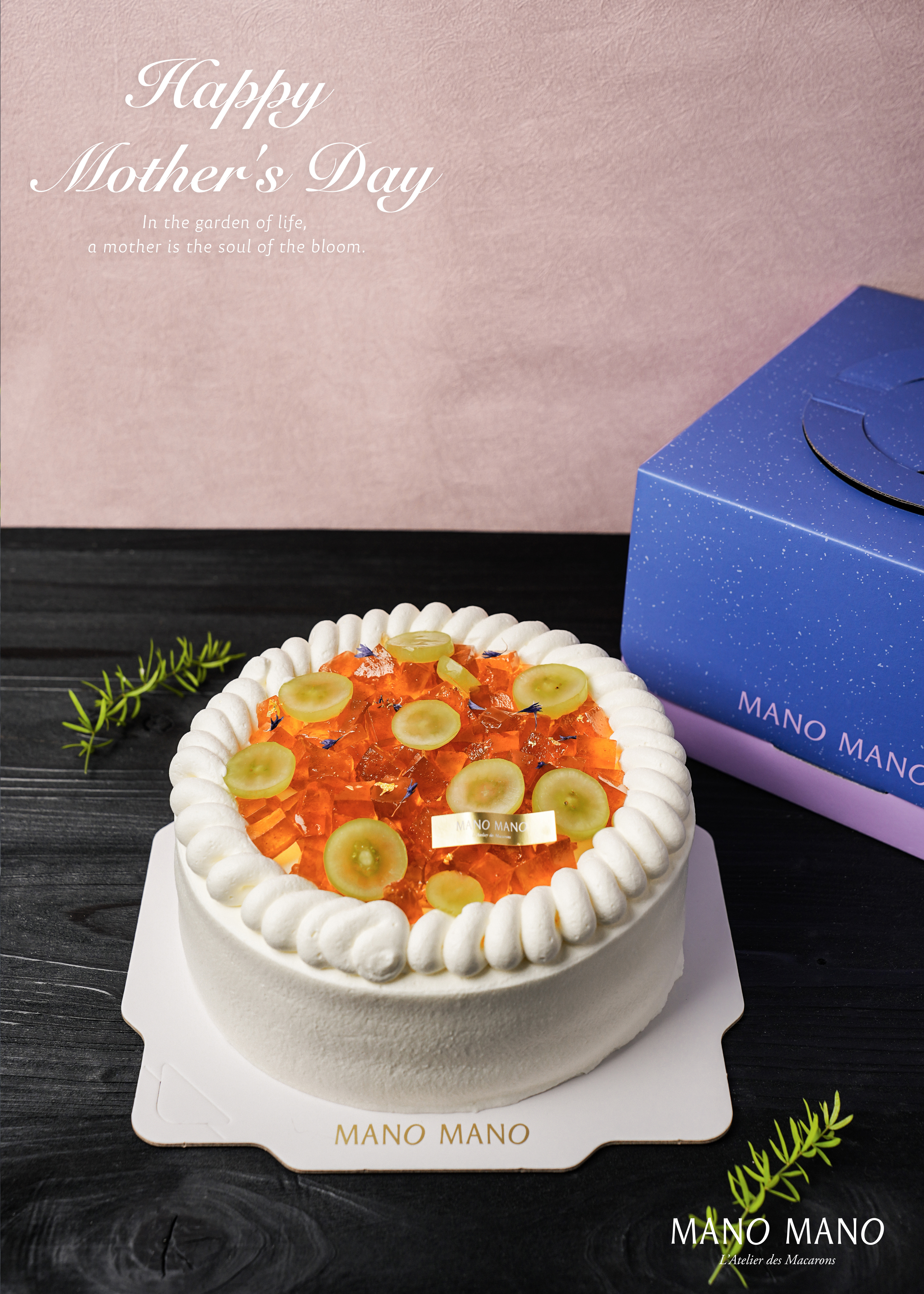 【預購商品】母親節限定｜8吋 茶梅綻香