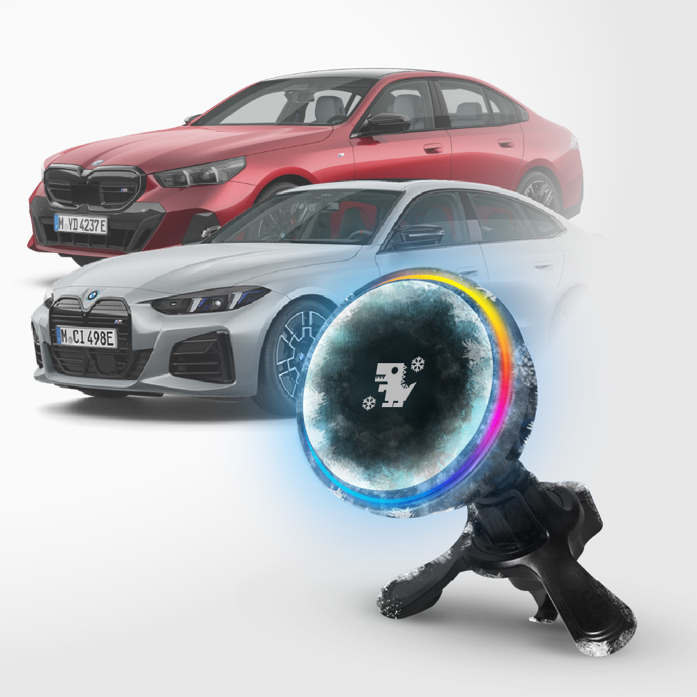 BMW i4.i5.i7系列｜XILLA黑鏡冰核智充手機架