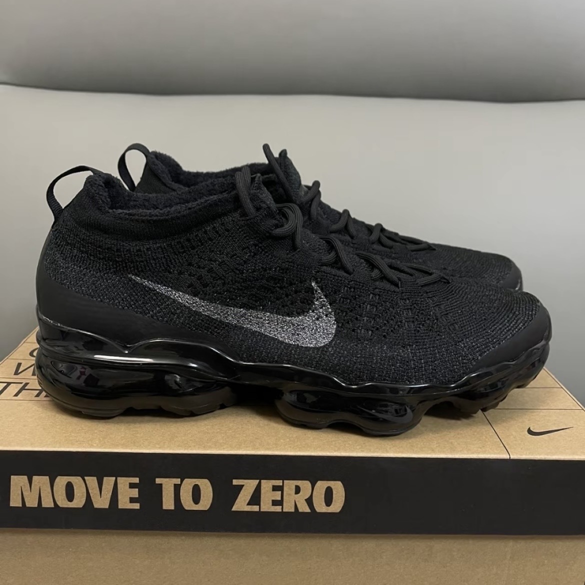 NIKE AIR VAPORMAX 2023 FLYKNIT 黑魂 灰勾 氣墊鞋 運動鞋 女鞋 DV6840-001