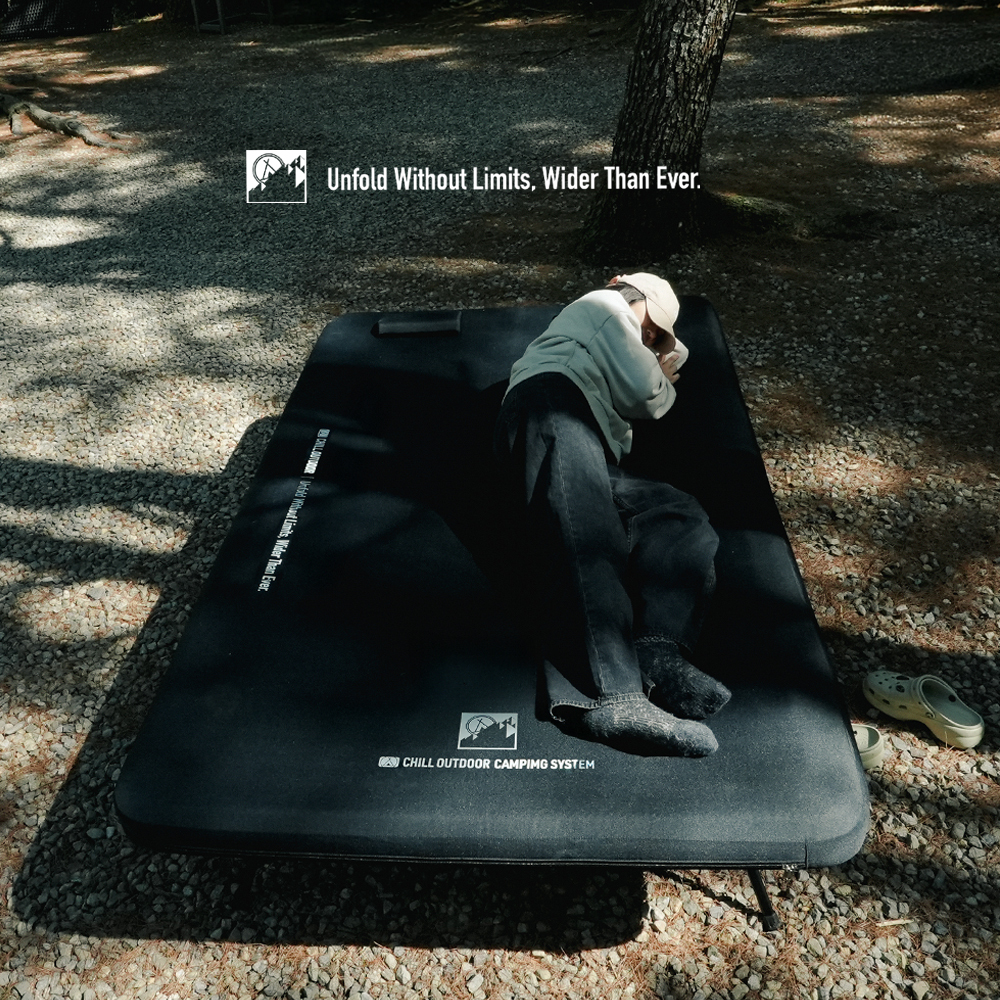 Chill Outdoor 沙之萩豪大充氣戰術行軍床