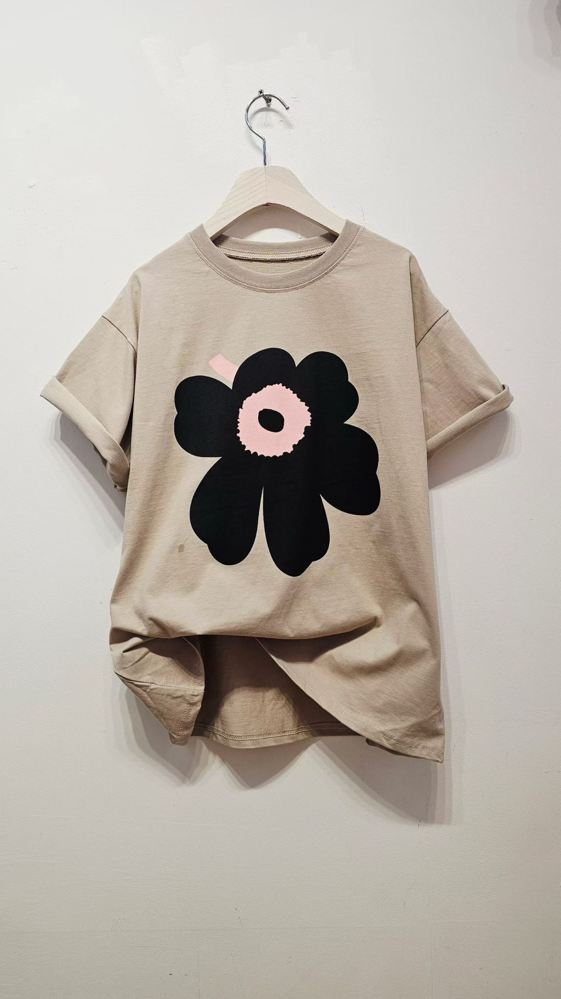 韓國高質花圖案top~152AF