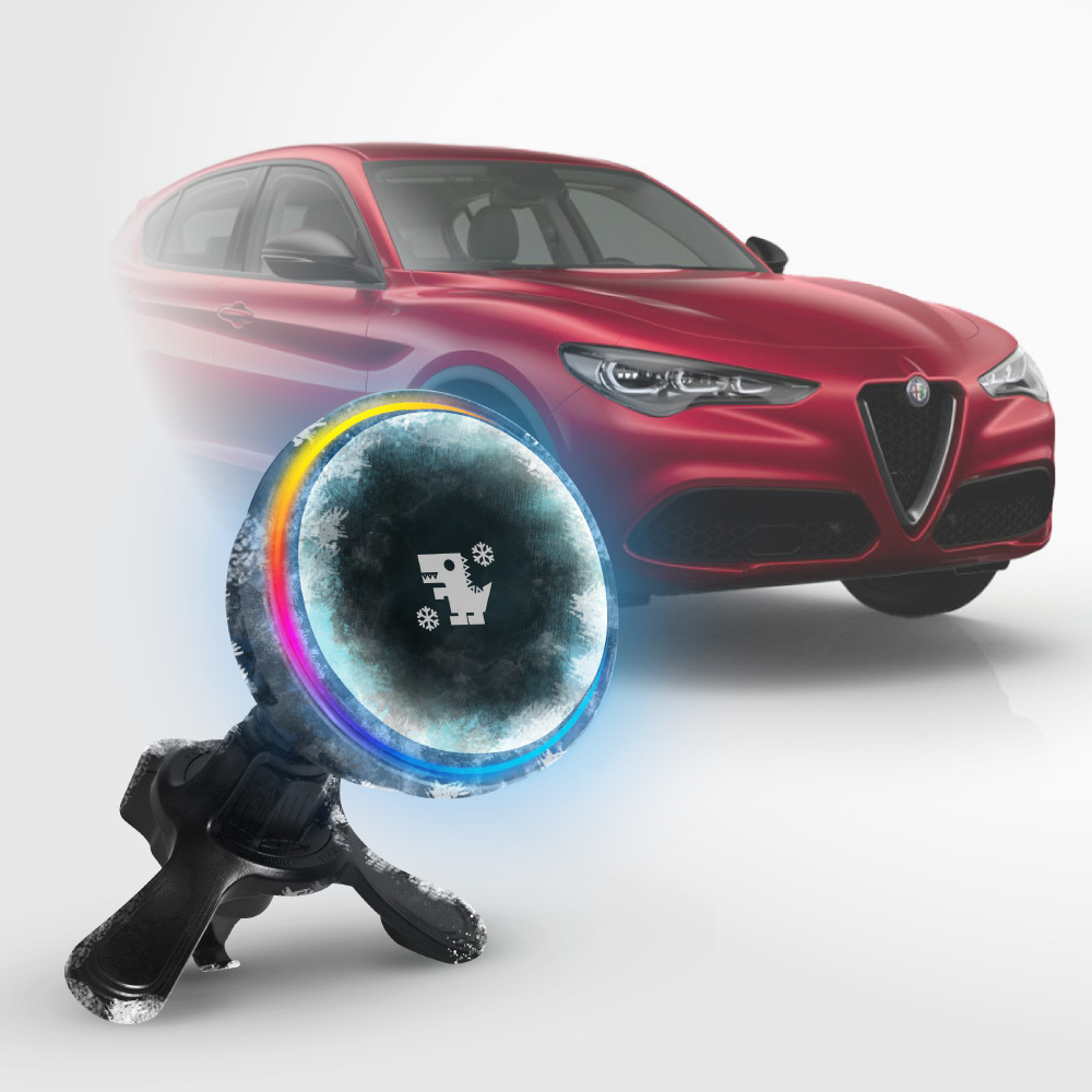 ALFA ROMEO Stelvio系列｜XILLA黑鏡冰核智充手機架