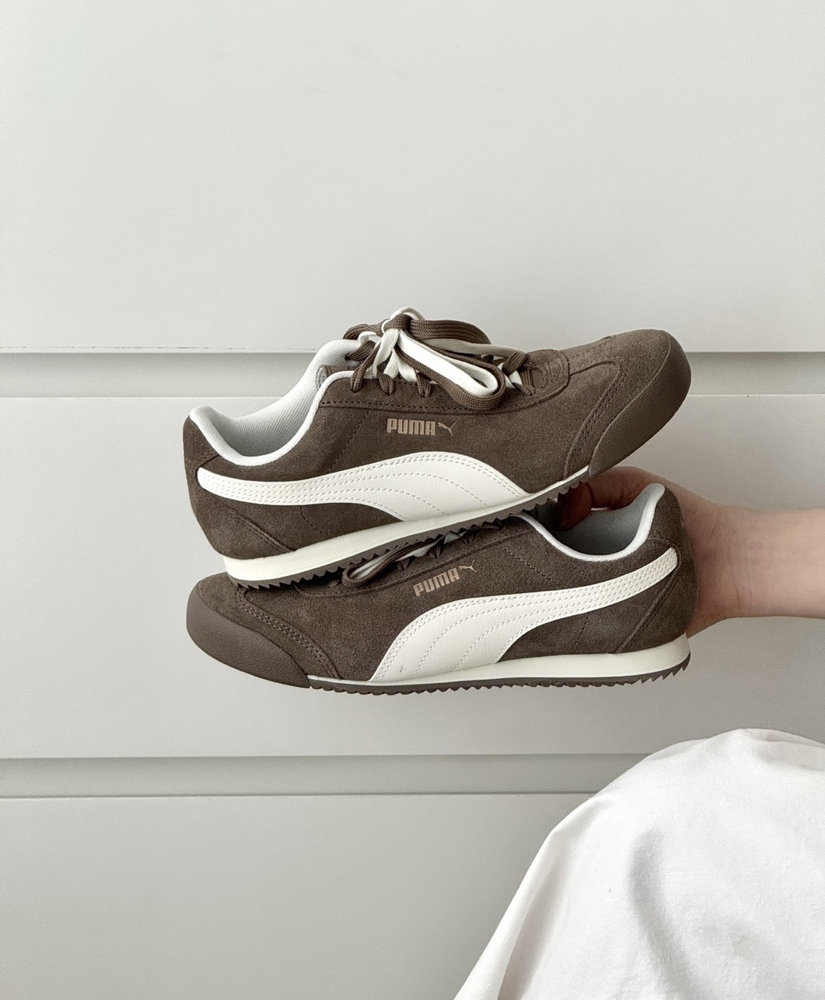 【預購】PUMA Roma classic 休閒鞋 復古 女鞋 咖色 棕色 406754-01