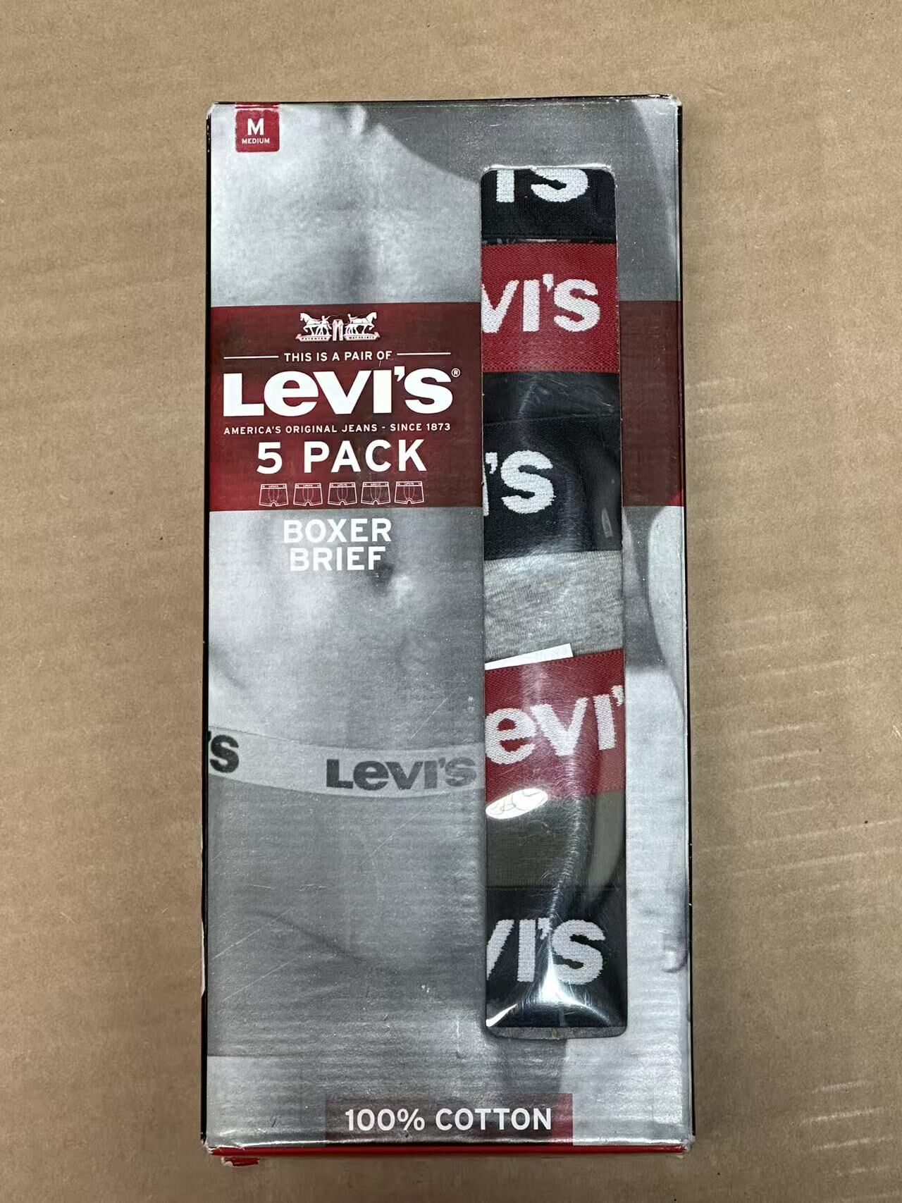 【現貨】Levis LX032417 男裝內褲 (5條裝)