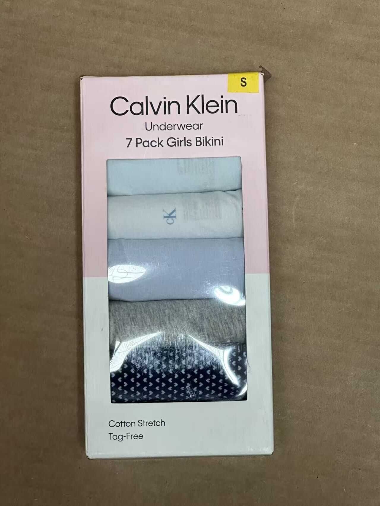 【直播】Calvin Klein LX032418 女童內褲(7條裝)