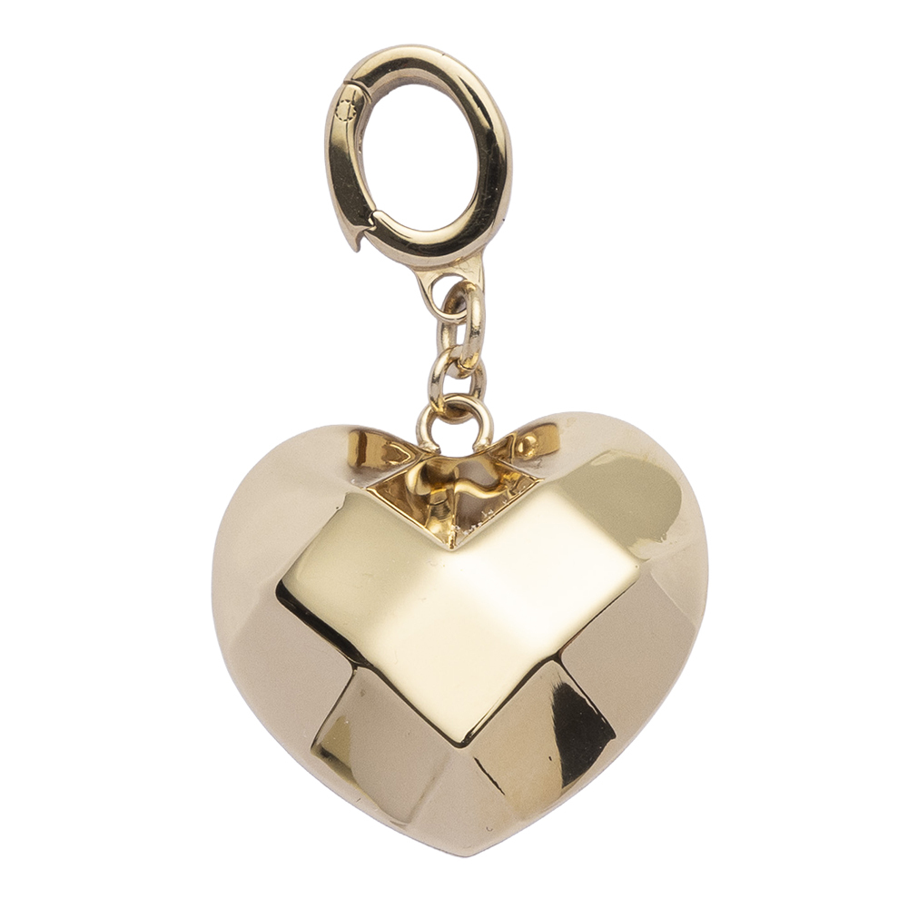 0324CA91-CRTNA- Crisathena Bold Heart Pendant -Silver/ Gold  (A91)