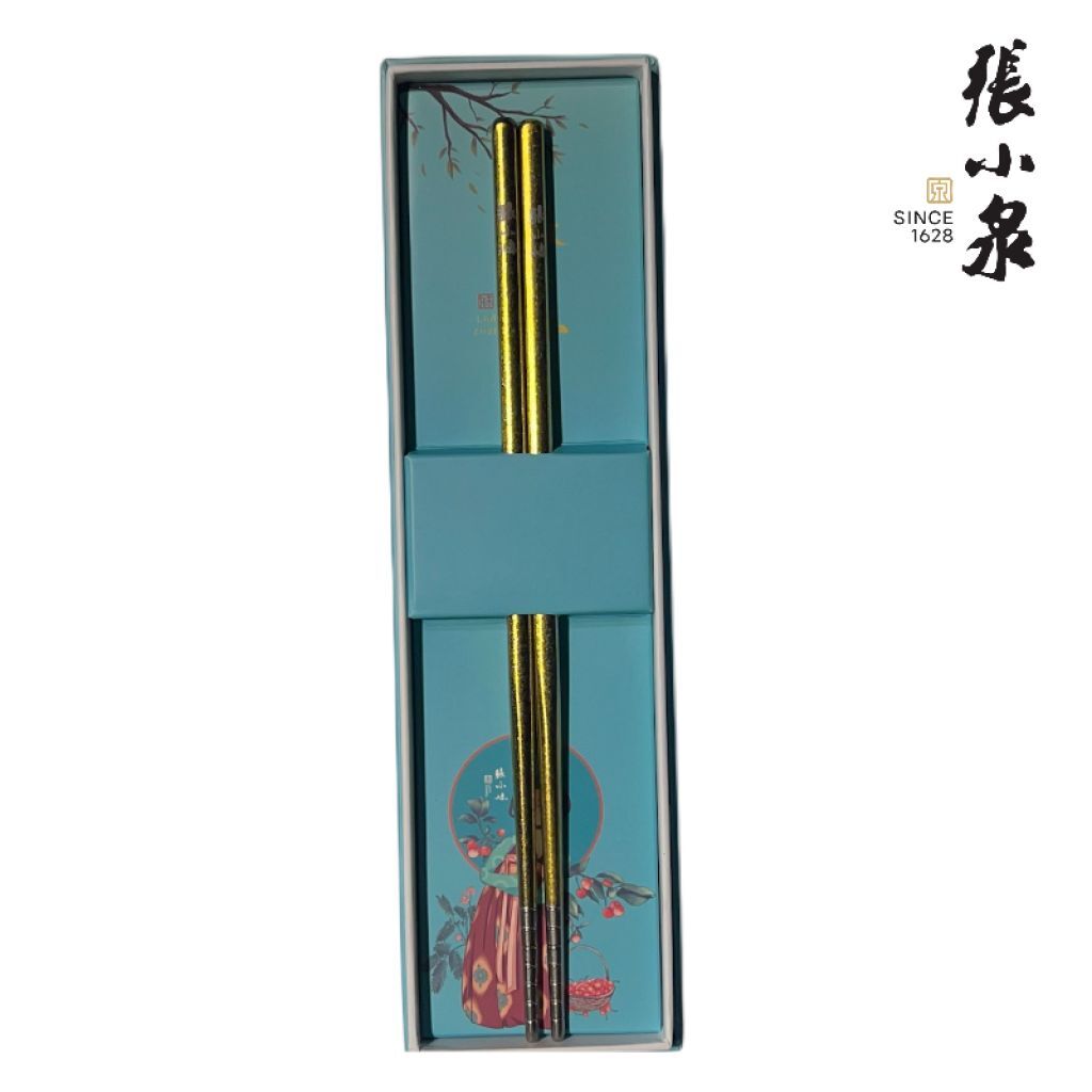 (6898) 張小泉純鈦匠心筷子 (紅/黃/藍/綠/紫)