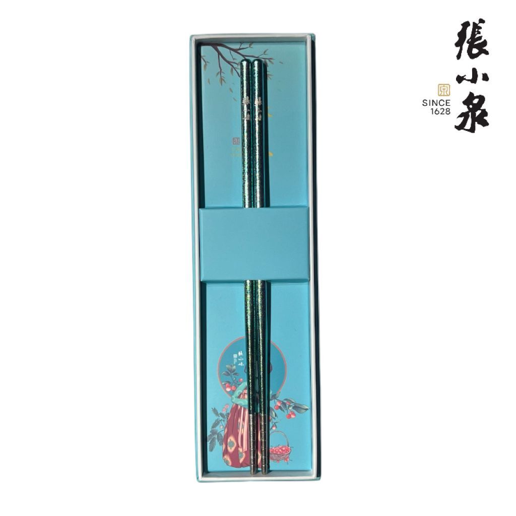 (6898) 張小泉純鈦匠心筷子 (紅/黃/藍/綠/紫)