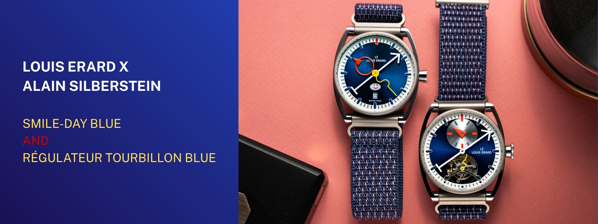 Louis Erard,聯名款,Louis Erard x Alain Silberstein,smile day,day/date, Hall of Fame,Manuel Emch,Tourbillon Régulateur