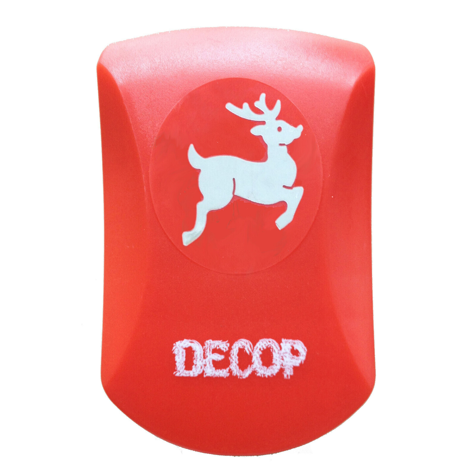 DECOP EMBOS 剪貼簿小道具 鹿 裁切同時壓花