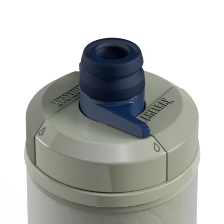 【CAMELBAK】710ml Podium保冷噴射水瓶-水星藍