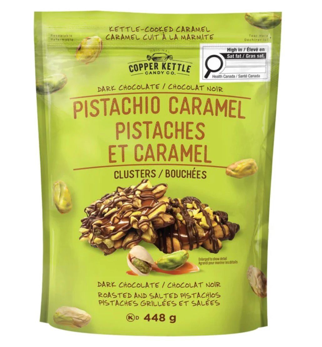 加姐 Copper Kettle 開心果黑朱古力焦糖脆脆 448g *滿$899包京東送貨上門* CC74