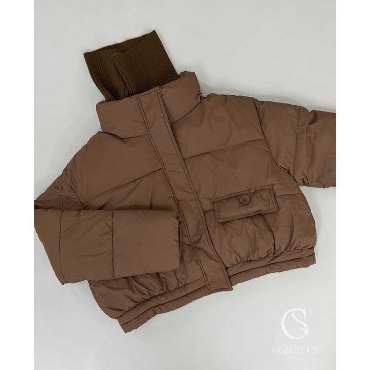 「F34 現+預」可拆翻領4色麵包外套