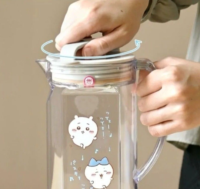 (預購商品) 日本人氣角色 吉伊卡哇 冷水壺 粉色1.2L