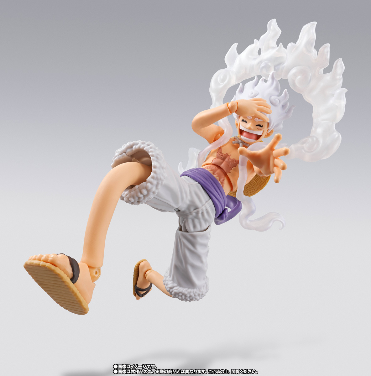 萬代 SHF 航海王 海賊王 蒙奇·D·魯夫 -五檔未來島蛋頭- 可動完成品