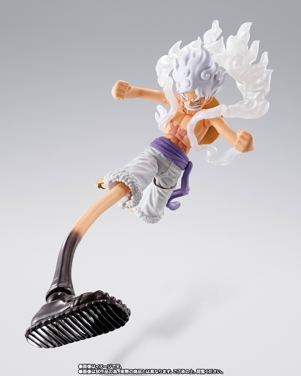 萬代 SHF 航海王 海賊王 蒙奇·D·魯夫 -五檔未來島蛋頭- 可動完成品