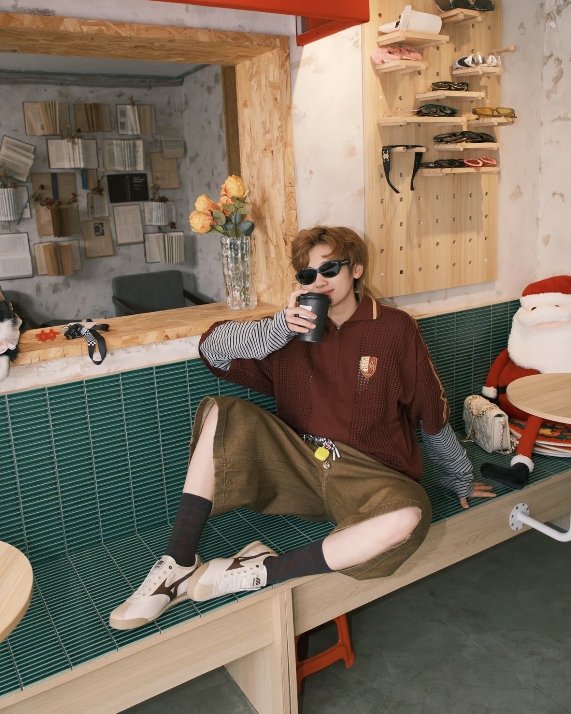 【預購】MIZUNO LG 60S SLIPON 米灰 D1GH240215