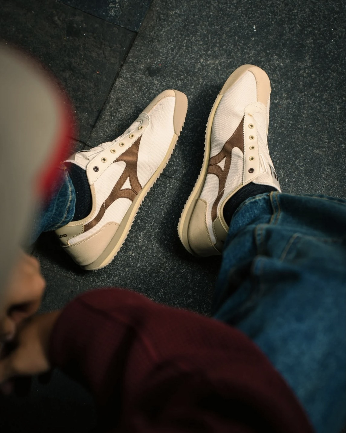 【預購】MIZUNO LG 60S SLIPON 米灰 D1GH240215