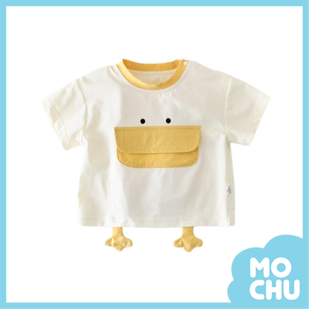 鴨嘴口袋寶寶短袖上衣