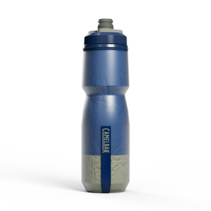 【CAMELBAK】710ml Podium保冷噴射水瓶-深海藍