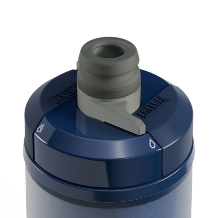 【CAMELBAK】710ml Podium保冷噴射水瓶-深海藍