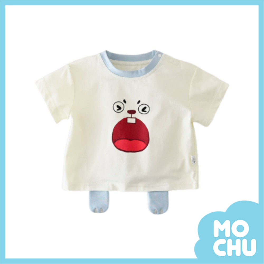 哭泣的寶寶短袖上衣