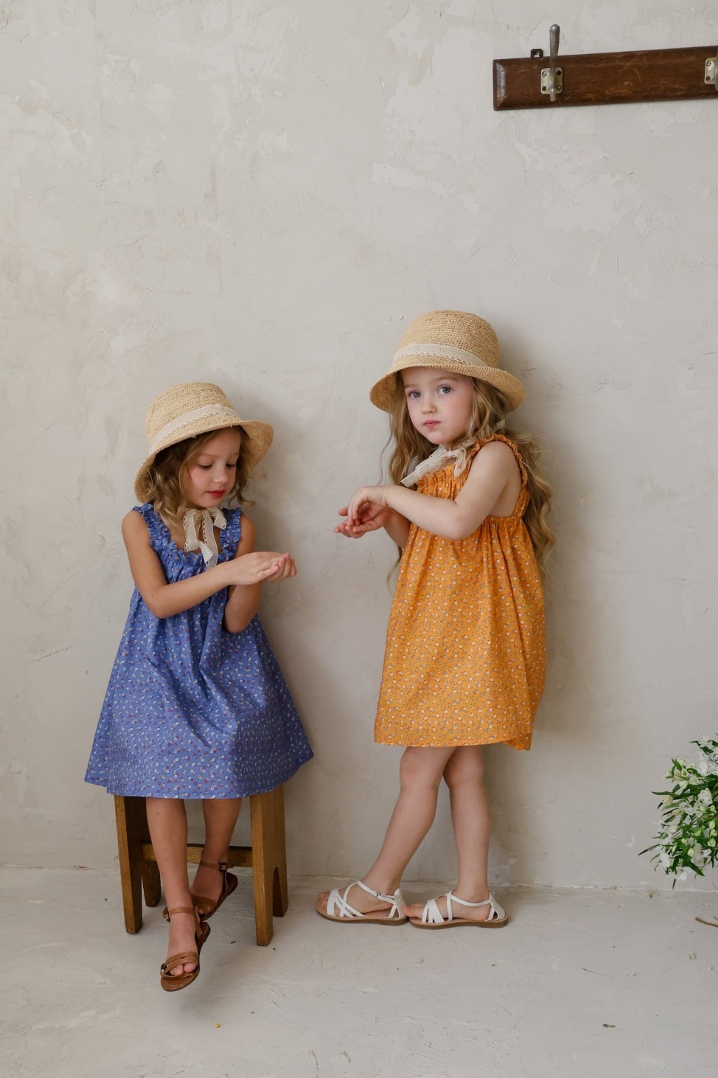 正韓夏Flo 三色甜美碎花洋裝